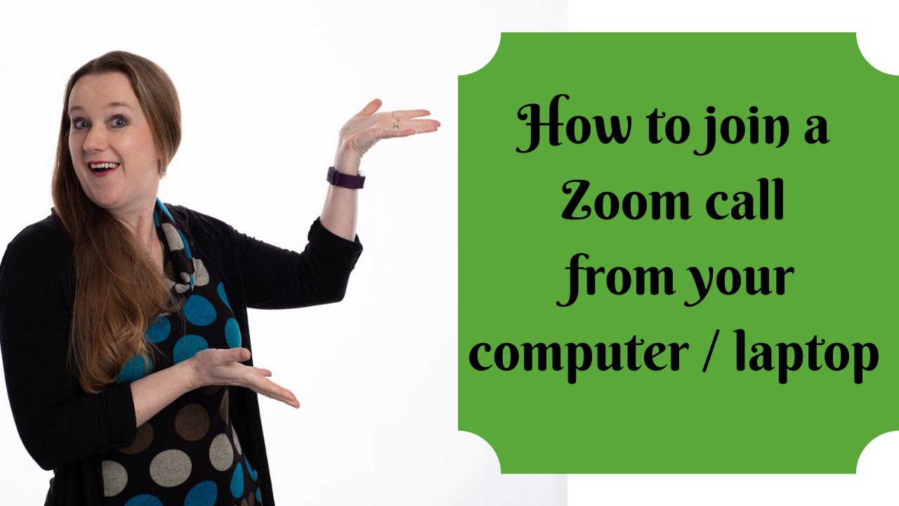 How to join a zoom video conferencing call - youtube