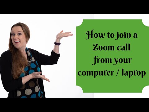 Video How to join a zoom video conferencing call - youtube