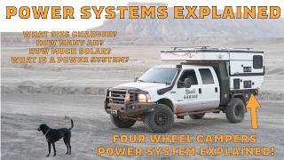 Four Wheel Camper Power Systems Explained (Which One Do You Actually Need?)