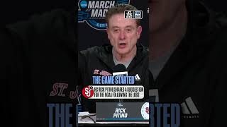 Rick Pitino says the losing team should speak to the media first #basketball #cbb