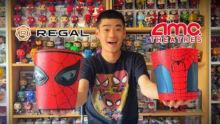 Spider-Man Brand New Day Popcorn Bucket Review! (AMC vs Regal)