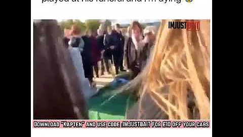 Irishman left a funny voice recording to be played at his funeral