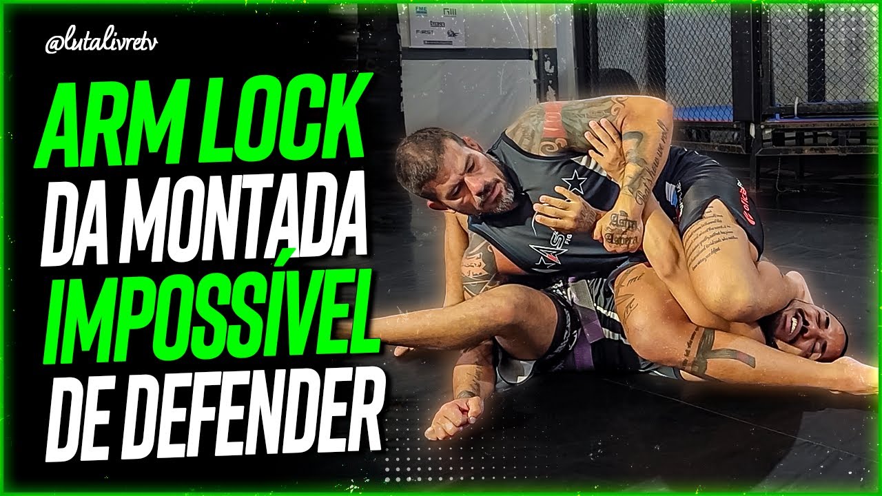 Você NÃO VAI ACREDITAR na Eficiência do Armlock da Montada em S