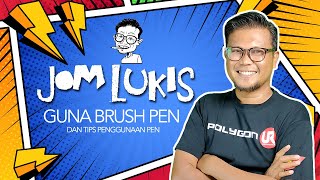 Jom Lukis Kartun Guna Brush Pen screenshot 4