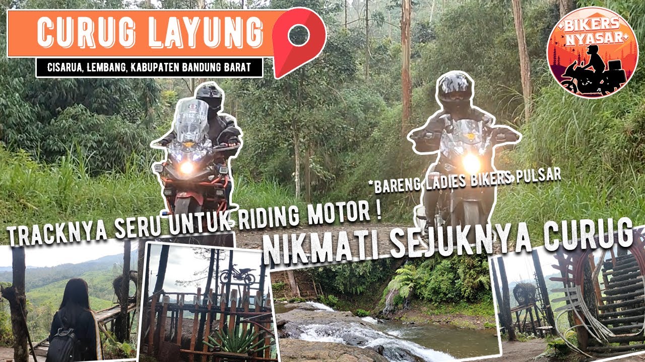 Motovlog Wisata Alam Curug Layung 2021 Curug Layung Lembang Curug