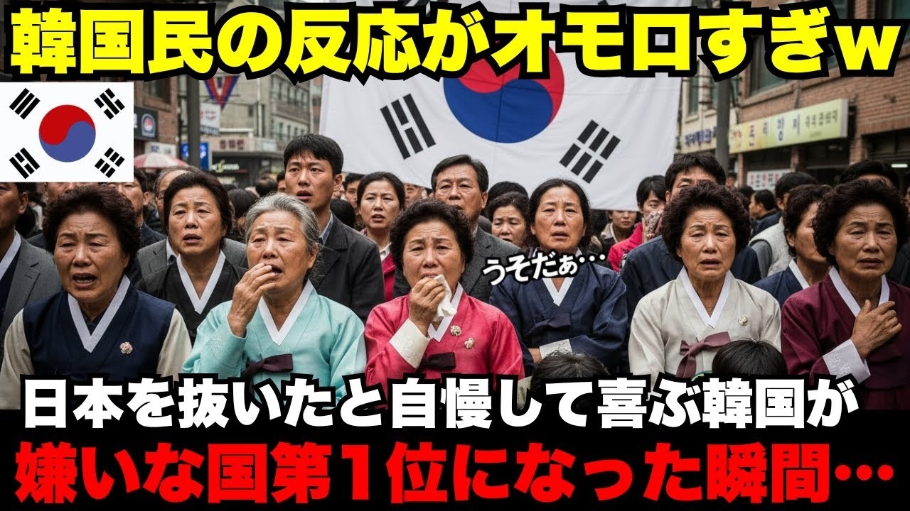 韓国に世界が厳しい評価…アメリカも“韓国疲れ”？日本との決定的な差とは【海外の反応】