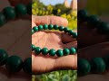 Malachite Stone Bracelet Explained | Benefits, How to Wear & Precautions.🏞️