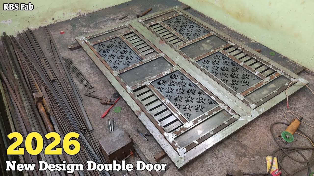 (2026) New Design Door For Home || How To Make Double Door || 2 Palle Ka Darwaja Kaise Banate Hai