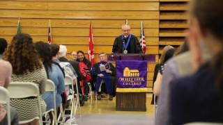 Honors Convocation 2016: Professor Jeffrey Lutgen
