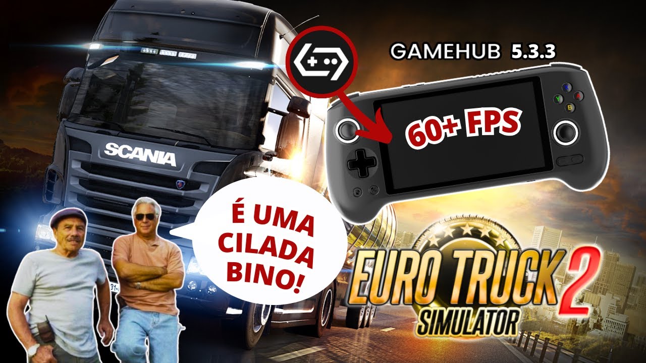 🚛Euro Truck Simulator 2 rodando liso no RG556 😱