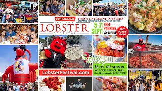 29th Original Lobster Festival - Sept. 5-7, 2025 - Free Parking