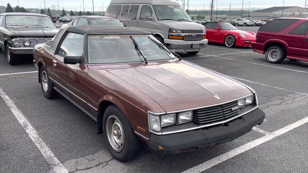 1980 Toyota Celica ST Sunchaser coupe at auction today - YouTube