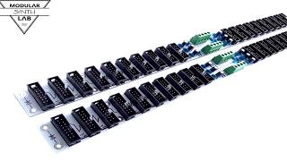 DIY Eurorack Case, Diy Modular Synth, Busboard, Power board, ModularSynthLab