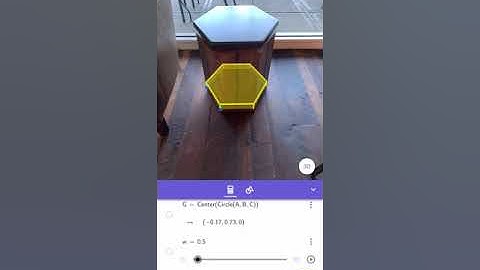 Modeling a Regular Hexagonal Prism in GeoGebra 3D with Augmented Reality
