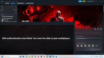 Fix Killing Floor 3 Error EOS Authentication Has Failed On PC