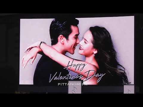 Nadech - Yaya / บิลบอร์ดวันวาเลนไทน์ ที่ CTW