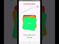 Card Swipe Animation in Jetpack Compose 🔥 | Android UI  | Free Source Code | #shorts #jetpack
