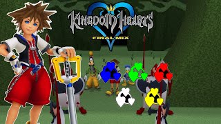 Match Highlights Wonderland Trinity Locations | Kingdom Hearts Final Mix