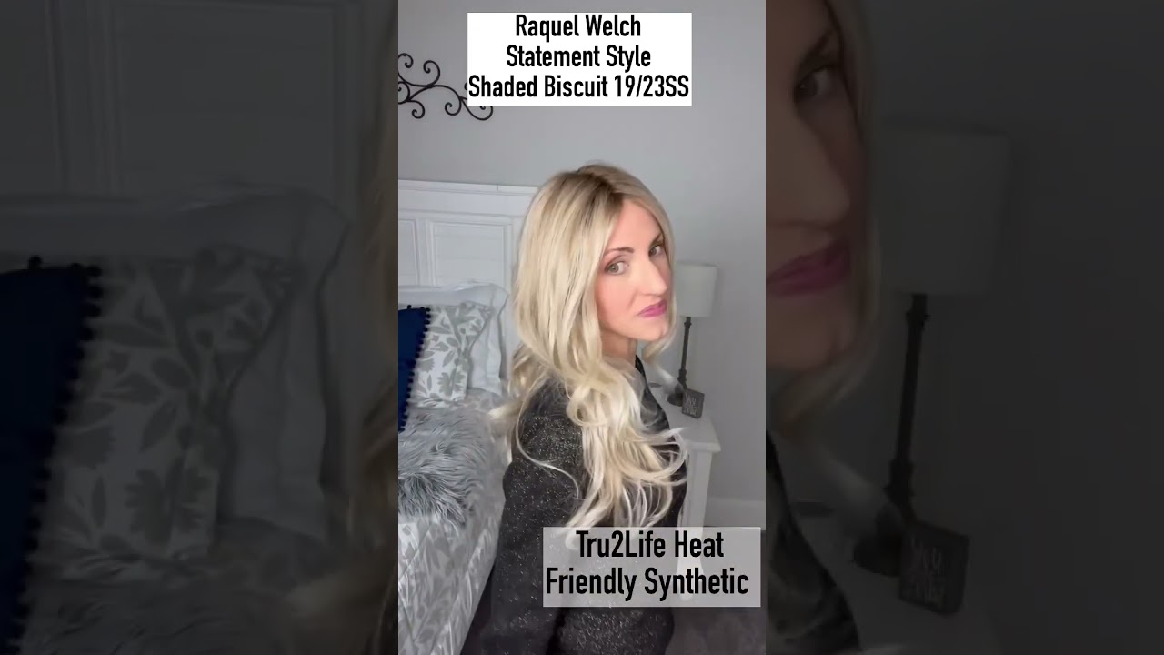Quick WIG REVIEW Raquel Welch STATEMENT STYLE Shaded Biscuit! 