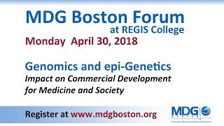 Mdg Genomics And Epi-Genetics Forum
