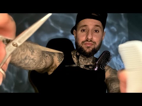 ASMR | The Tingliest Haircut RolePlay | Fast and Chaotic Sounds Assortment