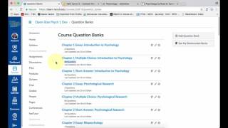 OpenStax Psychology Canvas Template Site