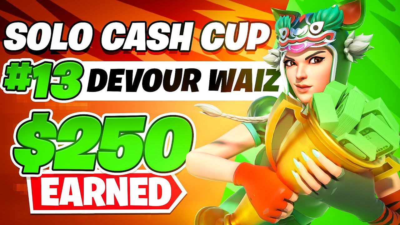 13TH PLACE IN SOLO CASH CUP 🏆 ($250)