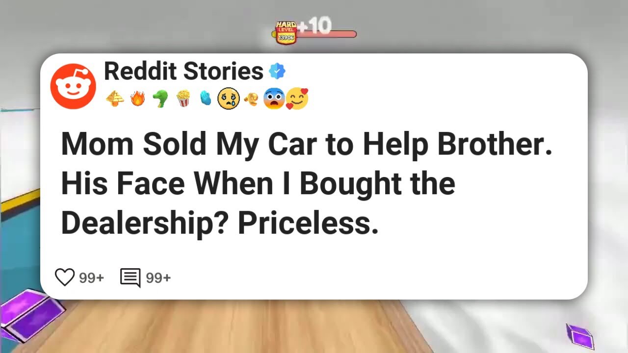 Mom Sold My Car to Help Brother. His Face When I Bought the Dealership? Priceless. #reddit 