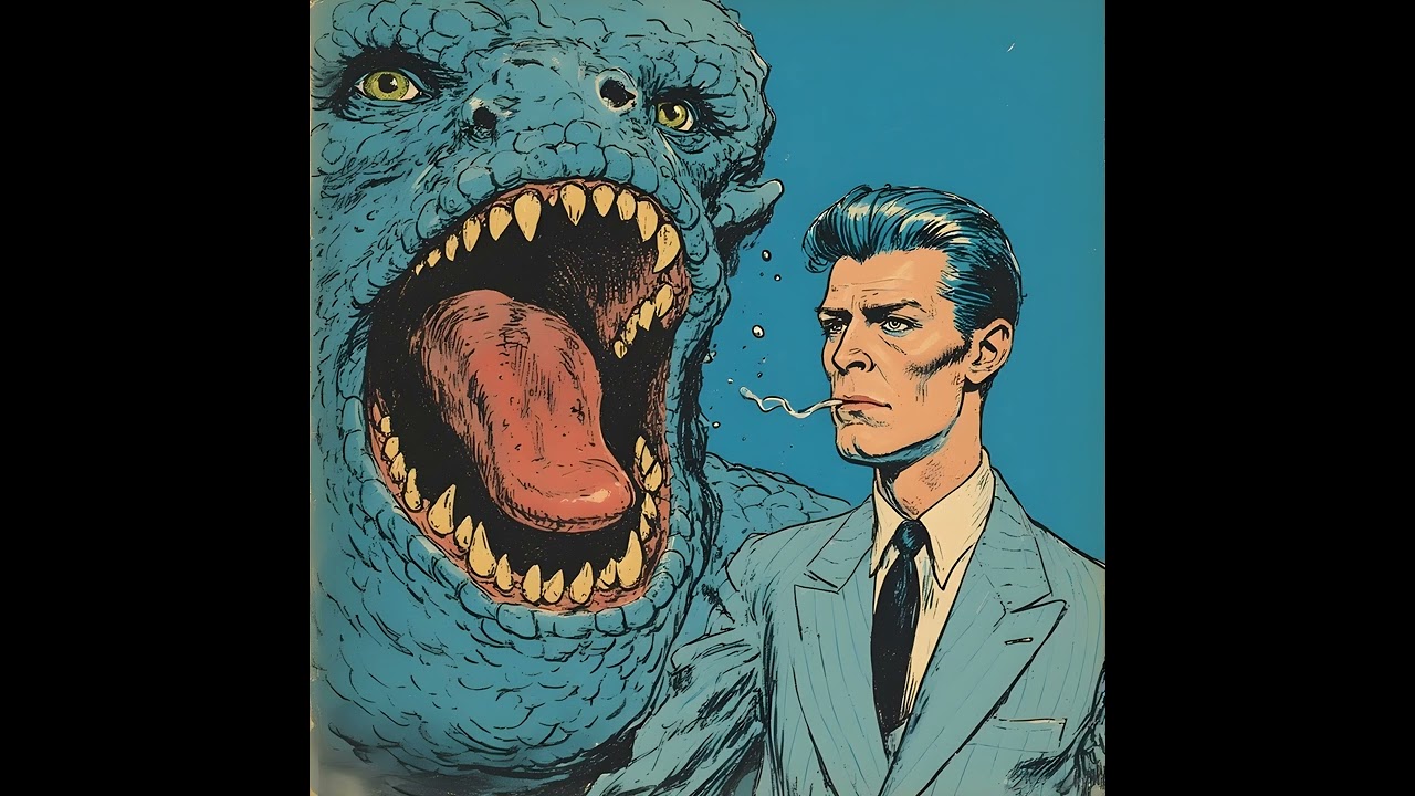 DAVID BOWIE - BLUE MY MIND / ORIGINAL "AI" SONG