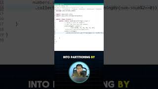 Get Even & Odd Numbers from a List in ONE line using Java Streams