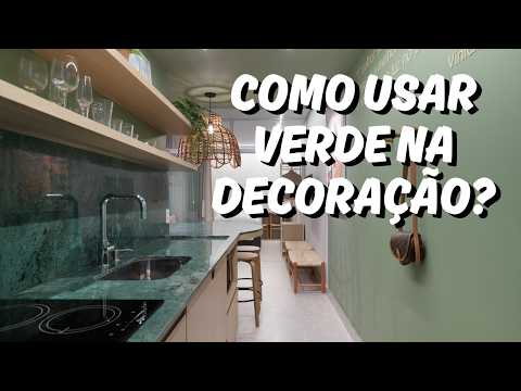 Combinações de cores para quem gosta de verde