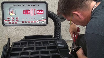Weaver® W-957 Wheel Balancer Calibration