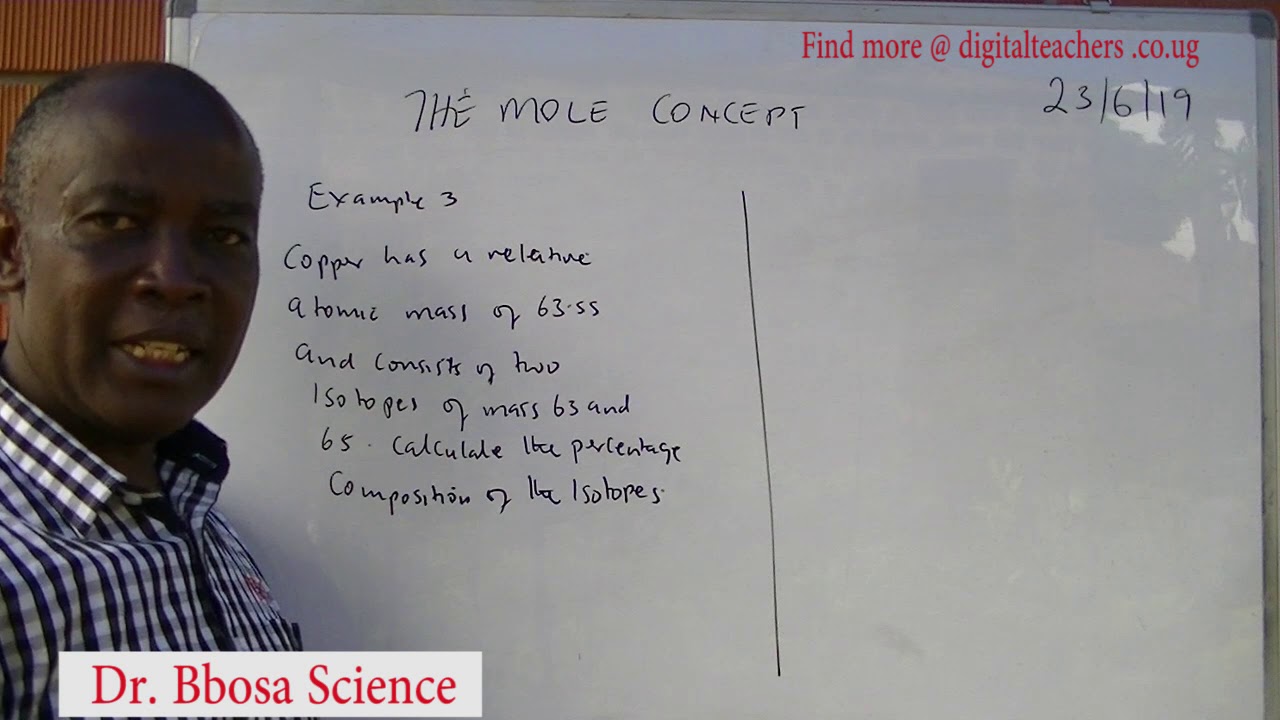 Mole concept (A-level) lesson 1