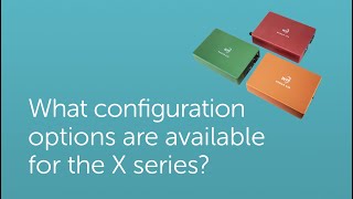 WP Raman X series - Configurability