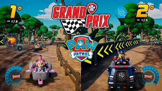 SKYE contra CHASE Multijugador Patrulla Canina: Grand Prix Gameplay - [Nintendo Switch] screenshot 5