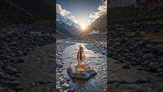 “Divine Drone Darshan 🙏 | Realistic Spiritual Aerial View”