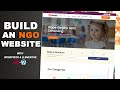 How to Build an NGO Website with WordPress &amp; Elementor 2025 | Step-by-Step Tutorial