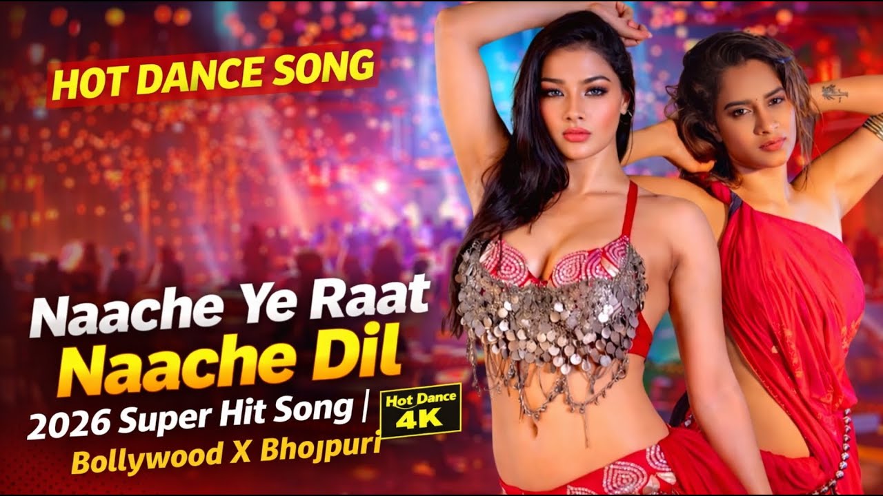 Naache Ye Raat Naache Dil | 2026 Super Hit Song | Bollywood X Bhojpuri Hot Dance 4K