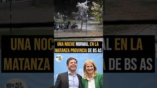 Así es vivir frente a una plaza en La Matanza provincia de Buenos Aires #milei #argentina #noticias