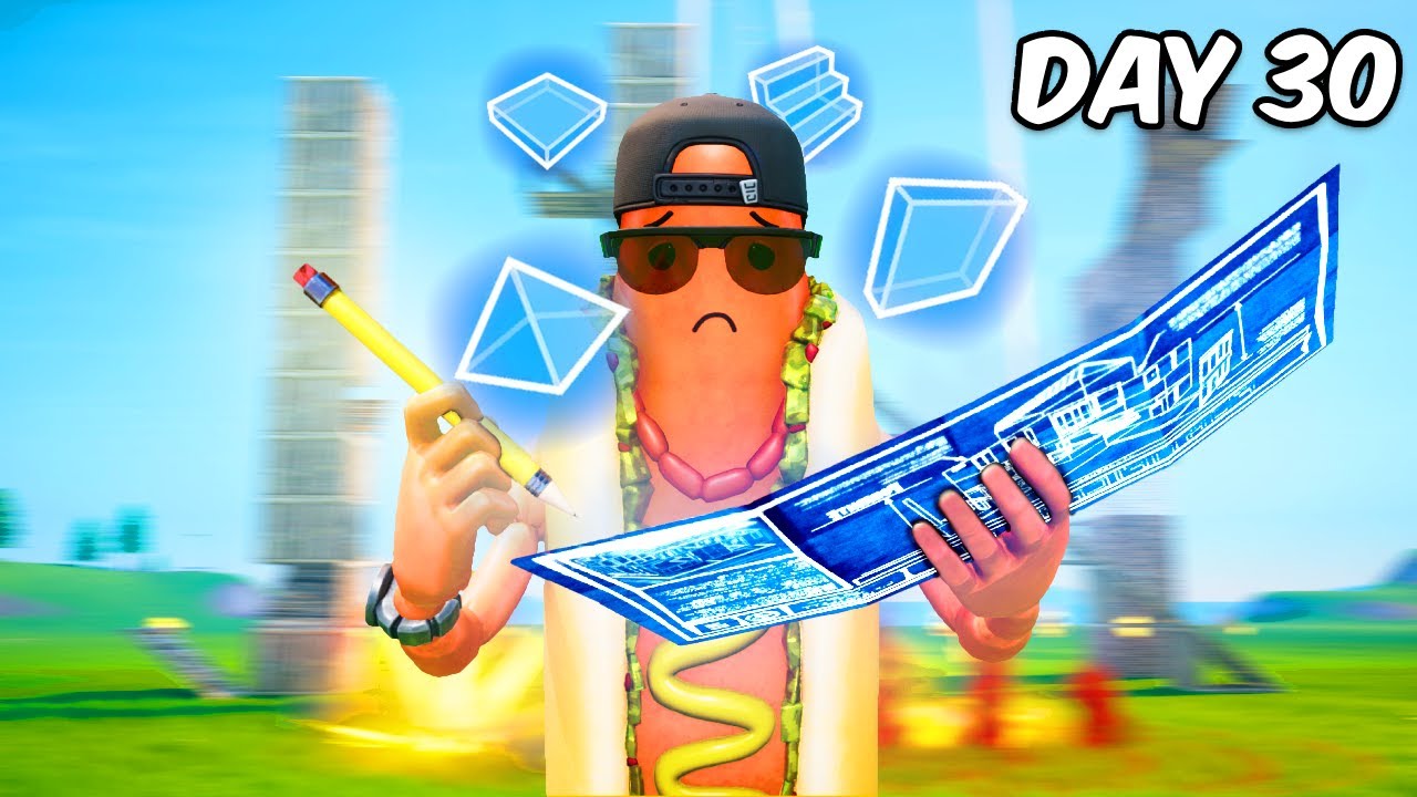 Я тренировался 30 дней в Fortnite