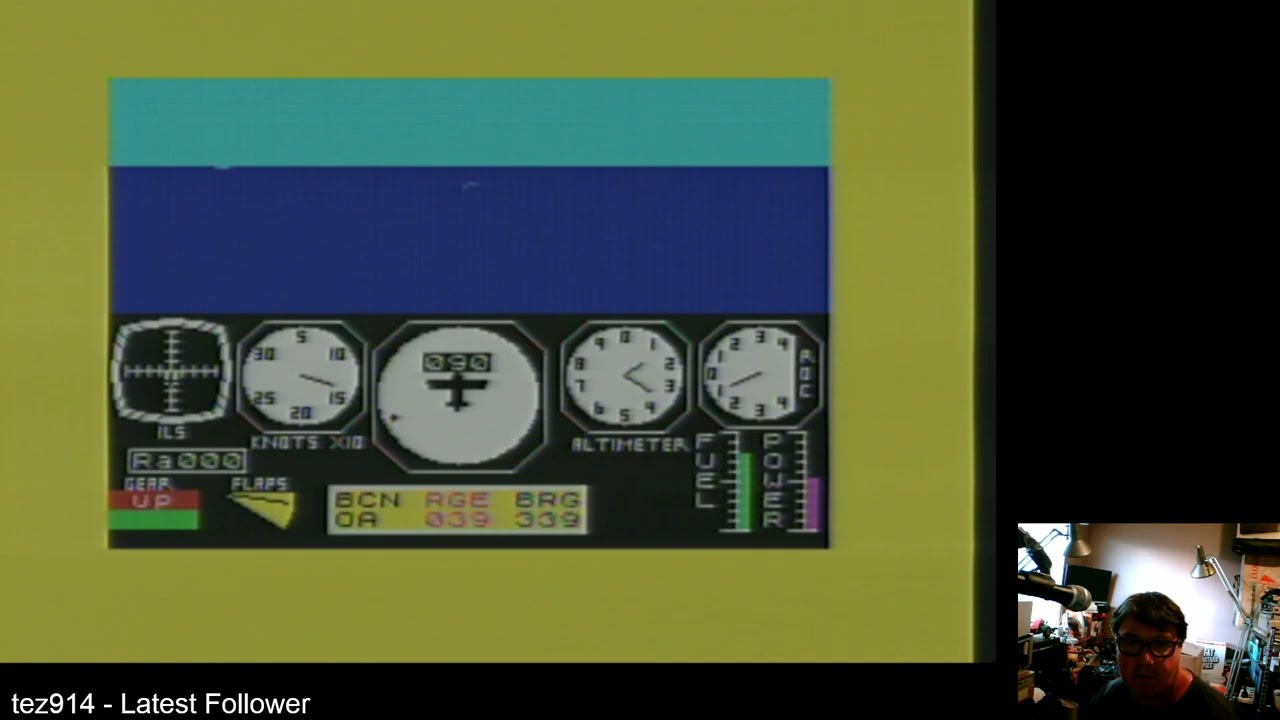 Stream - Sinclair Flight Sim - Spectrum 48K | a stash of cassette
