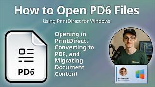 How to Open PD6 Files (PrintDirect for Windows Document)