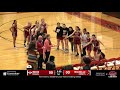 Senior Night: Lady Badgers at Lady Hornets