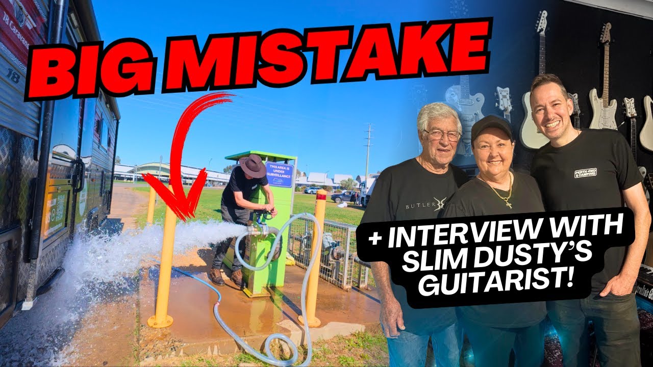 WATER DISASTER! 🚰 + Slim Dusty’s Guitarist in Tamworth | AUS LAP E39