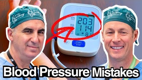 Top 10 Mistakes Measuring Your Own Blood Pressure