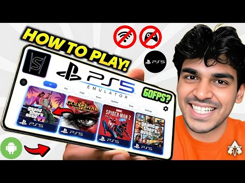 🔥 How To Setup PS5 Emulator on Android & Play PS5 Games! With Gameplay (SharpDroid)