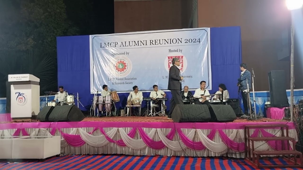 LMCP Alumni REUNION 2024 Musical event organised by Mr. Rajesh Shah | Voice of Mukesh