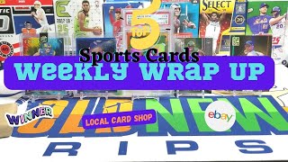 Sports Cards Weekly Wrap Up - pickups from ebay and the LCS