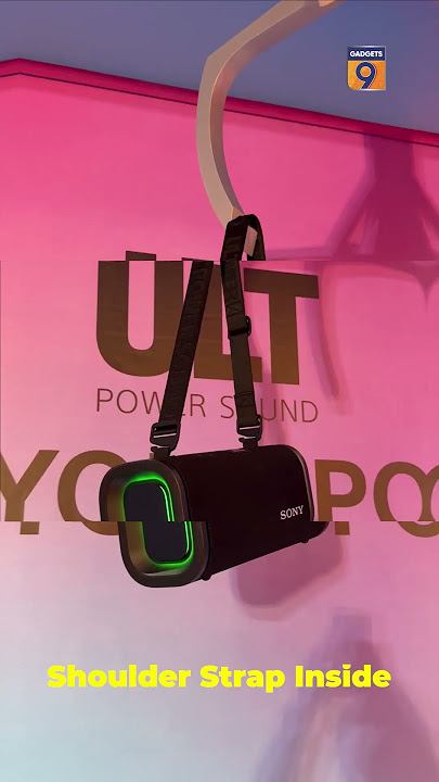 Sony ULT Field 3 Speakers 🔊 These will go with you! #ultpowersound #ultfield3 #firstlook #music