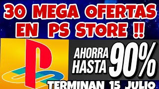 30 MEGA DEALS ON PS STORE UP TO 90% OFF ENDING JULY 15 PS5 PS4